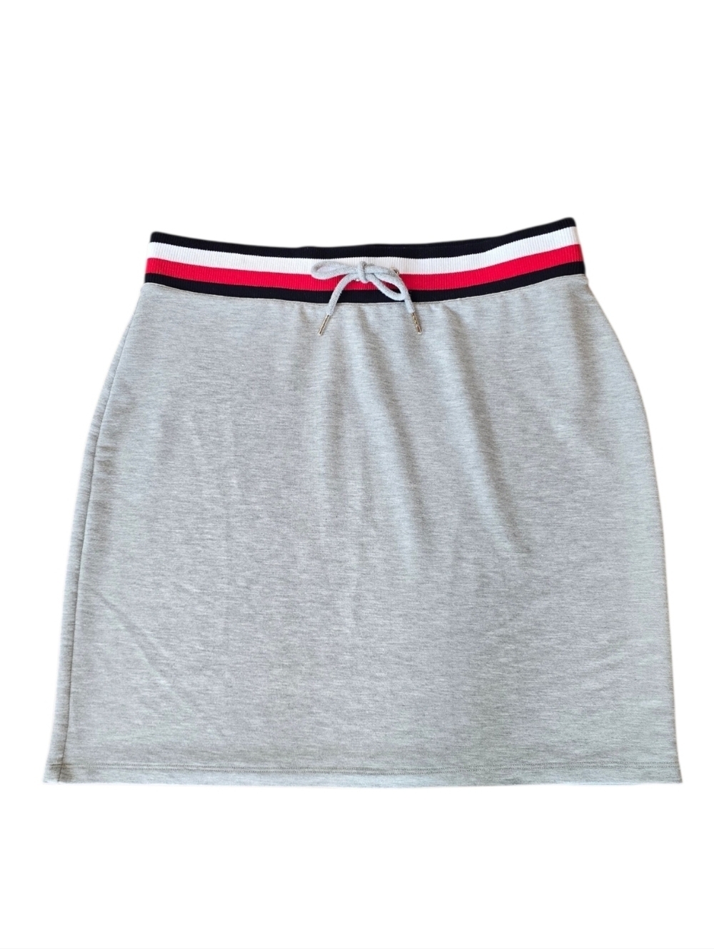 Tommy Hilfiger Gray Sporty Knit Skirt L